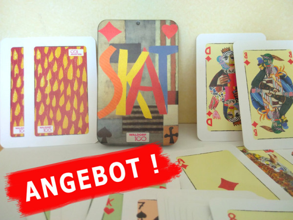 Spielkarten / Skatblatt französisches Blatt