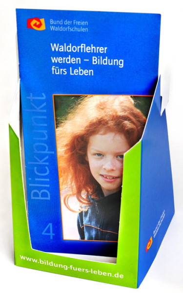 Faltständer zur Präsentation der Blickpunkte - 30 Stück